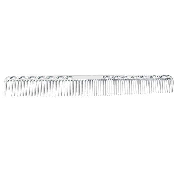 Unique Bargains 1 Pc 7.08" Hair Comb Detangling Dressing Comb Silver Tone