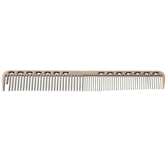 Unique Bargains 1 Pc 7.08" Hair Comb Detangling Dressing Comb Dark Gold Tone