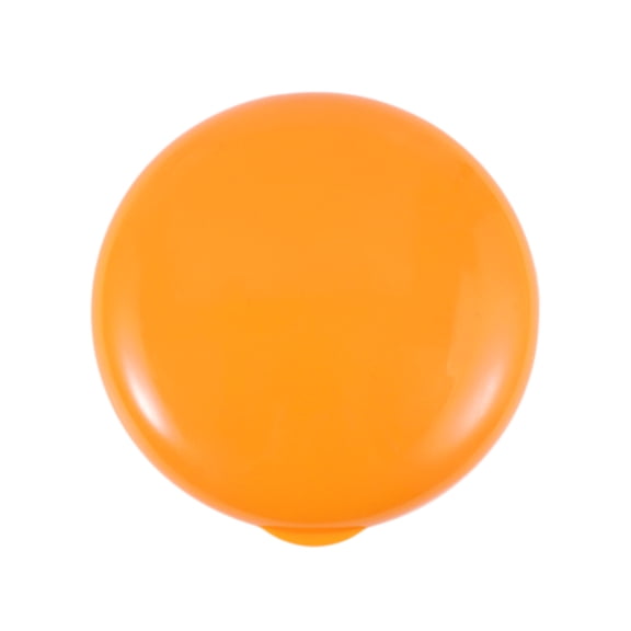 Unique Bargains 1 Pc 7 Grids Circular Single-Layer Pill Case Lightweight for Travel Orange