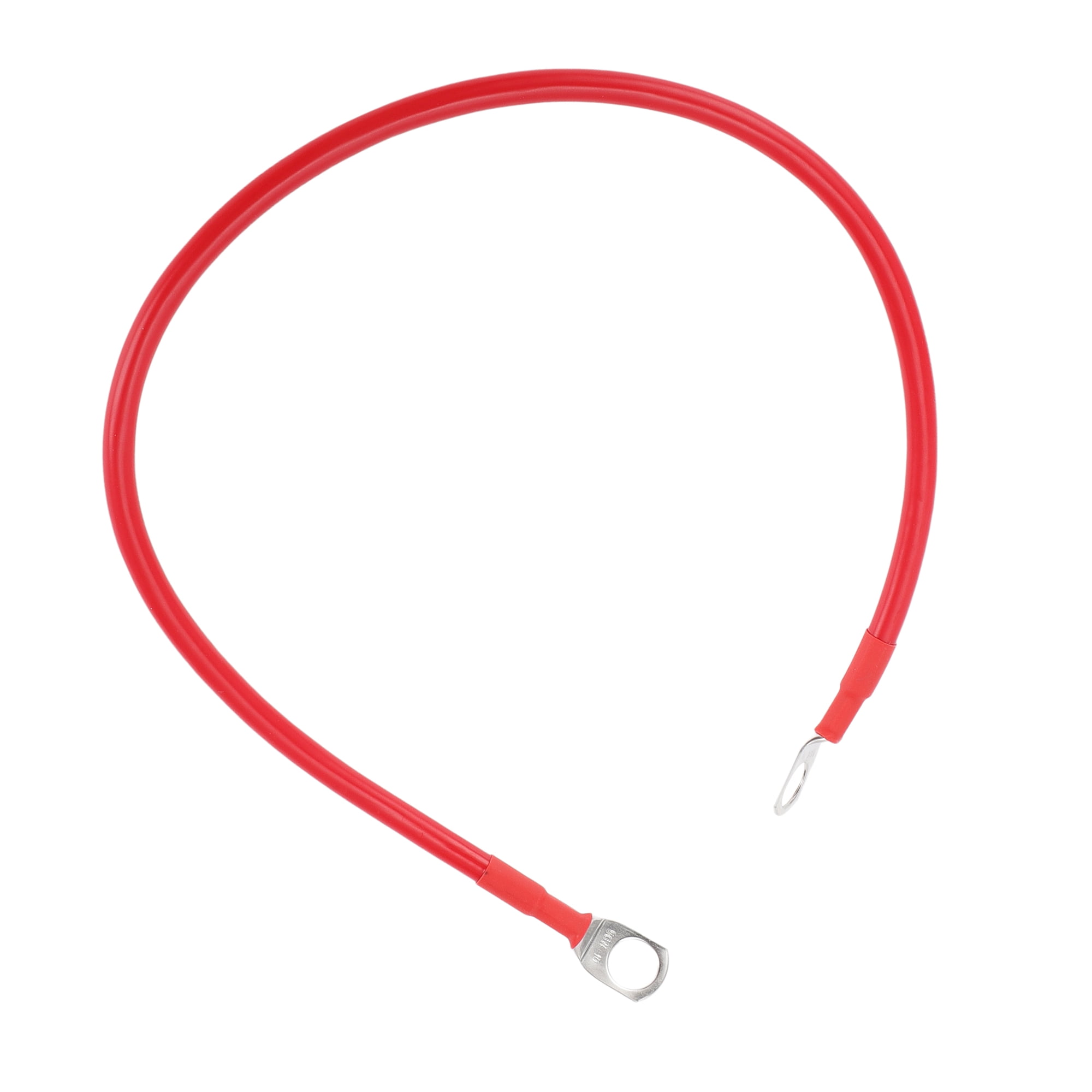 Universal 3/8" Lug 8 AWG Battery Inverter Cable Red 1.5FT Battery Cable Tinned Copper 1 Pc