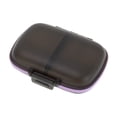 thumbnail image 1 of Unique Bargains 1 Pc 8 Grids Double Layer Pill Box for Travel Coffee Color, 1 of 6