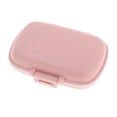 thumbnail image 1 of Unique Bargains 1 Pc 8 Grids Double Layer Pill Box for Travel Pink, 1 of 6