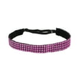 thumbnail image 1 of Unique Bargains 1 Pc Adjustable Rhinestone Headbands for Women Rose Pink, 1 of 6
