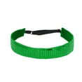thumbnail image 1 of Unique Bargains 1 Pc Adjustable Sequins Headbands for Women Green, 1 of 5
