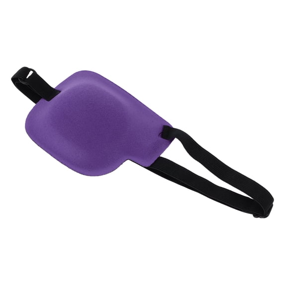 Unique Bargains 1 Pc Adjustment Buckle 3D Sleep Mask Soft 3D Eye Shade Cover for Rest Purple Right Eye