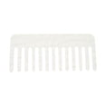 thumbnail image 1 of Unique Bargains 1 Pc Anti-Static Hair Comb White Acrylic, 1 of 5