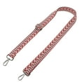 thumbnail image 1 of Unique Bargains 1 Pc Arrow Pattern Black Hook Handbag Strap for Dating Pink Polyester, 1 of 4