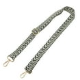 thumbnail image 1 of Unique Bargains 1 Pc Arrow Pattern Light Gold Tone Hook Handbag Strap for Dating Light Green Polyester, 1 of 4