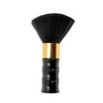 thumbnail image 1 of Unique Bargains 1 Pc Bamboo Shaped Neck Duster Brush for Barber Shop Black ABS Aluminum Nylon Hair, 1 of 5