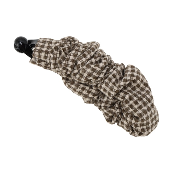 Unique Bargains 1 Pc Banana Clip Grace Pattern Hair Clip Coffee Color