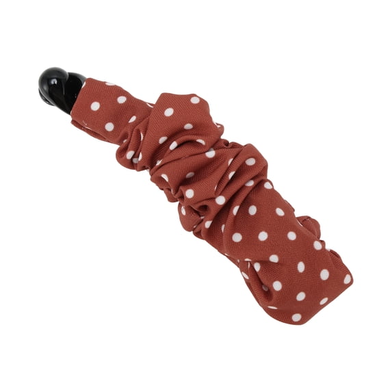 Unique Bargains 1 Pc Banana Clip Grace Pattern Hair Clip Red