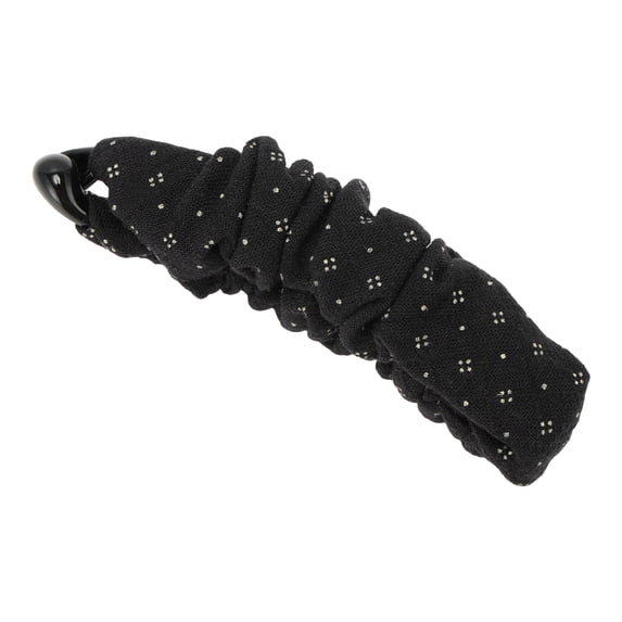 Unique Bargains 1 Pc Banana Clip Pattern Design Hair Clip Black