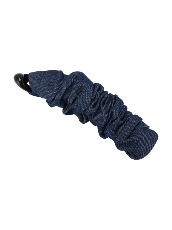 1 Pc Banana Clip Pattern Design Hair Clip Dark Blue