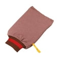thumbnail image 1 of Unique Bargains 1 Pc Bath Shower Gloves Body Scrubber for Bathroom for Shower 9.25"x5.71" Red, 1 of 6