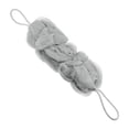 thumbnail image 1 of Unique Bargains 1 Pc Bath Shower Loofah Sponge Body Puffs for Bathroom Shower 11.42"x4.72"x2.36" Gray, 1 of 6