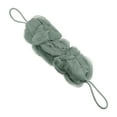 thumbnail image 1 of Unique Bargains 1 Pc Bath Shower Loofah Sponge Body Puffs for Bathroom Shower 11.42"x4.72"x2.36" Green, 1 of 6