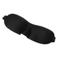 thumbnail image 1 of Unique Bargains 1 Pc Elastic Band 3D Sleep Mask Breathable 3D Eye Shade Cover for Meditation Black, 1 of 6