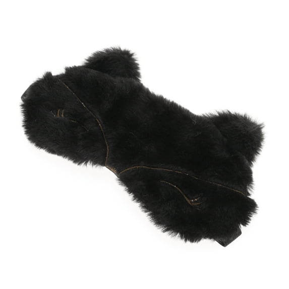 Unique Bargains 1 Pc Eyes Sleep Mask Soft Eye Shade Cover for Rest for Travel for Nap Black