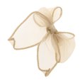 thumbnail image 1 of Unique Bargains 1 Pc Bow Ribbon Duckbill Hair Clips Coffee Color, 1 of 5