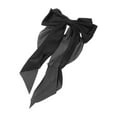 thumbnail image 1 of Unique Bargains 1 Pc Bow Ribbon French Barrette Hair Clips Hairdo Clip Black, 1 of 5