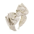 thumbnail image 1 of Unique Bargains 1 Pc Bow Wide Headbands for Women Champagne, 1 of 6