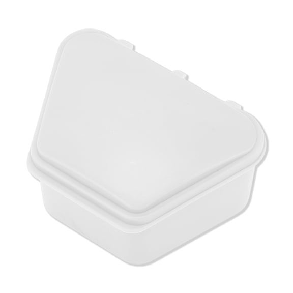 Unique Bargains 1 Pc Braces Box Lightweight Braces Storage Box White