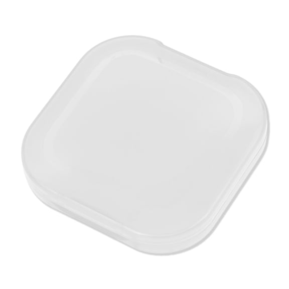 Unique Bargains 1 Pc Braces Box Portable Braces Storage Box Transparent White