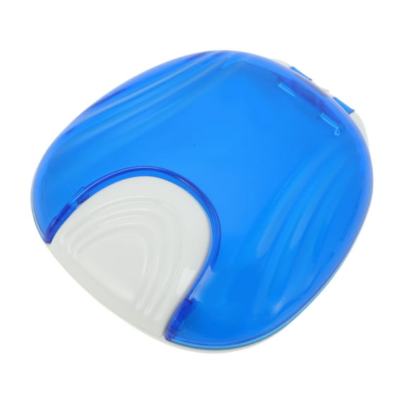 Unique Bargains 1 Pc Braces Box Shell-shaped Braces Storage Box Dark Blue