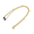 thumbnail image 1 of Unique Bargains 1 Pc Braided Hair Chain Fashion Braid Hair Accessories for Women Delicate Gold Tone, 1 of 5