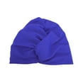 thumbnail image 1 of Unique Bargains 1 Pc Breathable Double Layer Swimming Cap Blue, 1 of 6