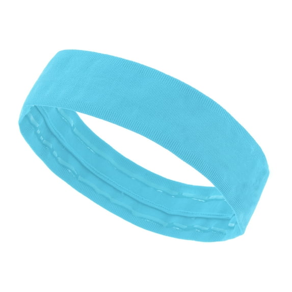 Unique Bargains 1 Pc Breathable Headband Sweat Headband for Sport Lake Blue