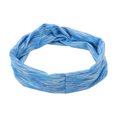thumbnail image 1 of Unique Bargains 1 Pc Breathable Headband for Yoga Blue White, 1 of 6