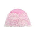 thumbnail image 1 of Unique Bargains 1 Pc Breathable Lace Swimming Cap Pink, 1 of 6