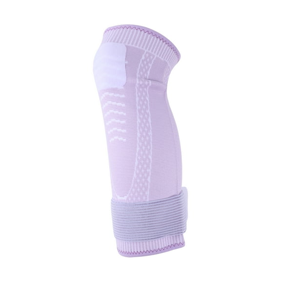 Unique Bargains 1 Pc Breathable Straps Knee Pads One Size Fits Most Purple