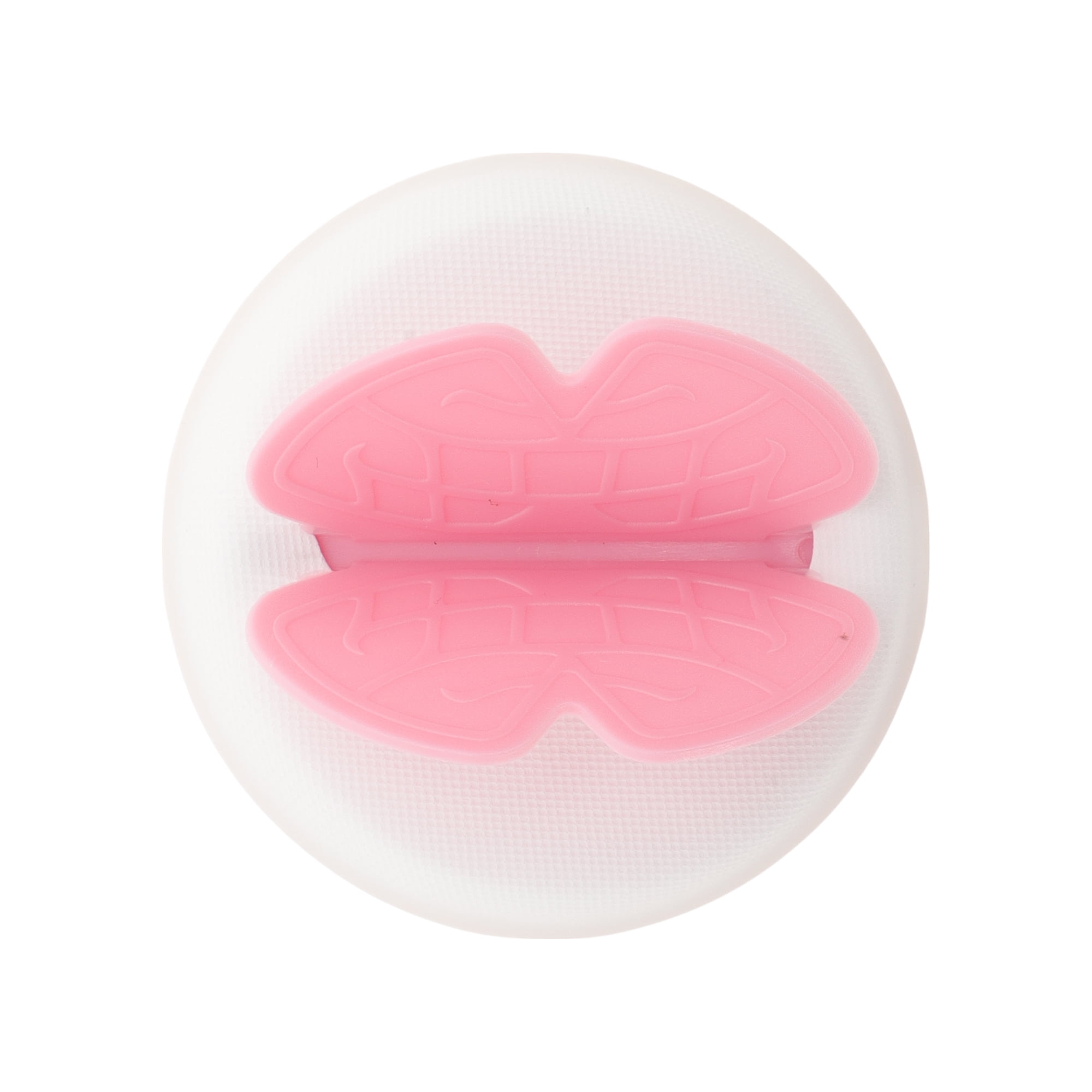 Unique Bargains 1 Pc Butterfly Face Makeup Sponge for Bedrooms Pink