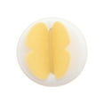 thumbnail image 1 of Unique Bargains 1 Pc Butterfly Face Makeup Sponge for Bedrooms Yellow Hydrophilic Non-latex, 1 of 5