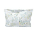 thumbnail image 1 of Unique Bargains 1 Pc Butterfly Print Drawstring Makeup Bag for Vacation Business Travel Polyester blue, 1 of 6