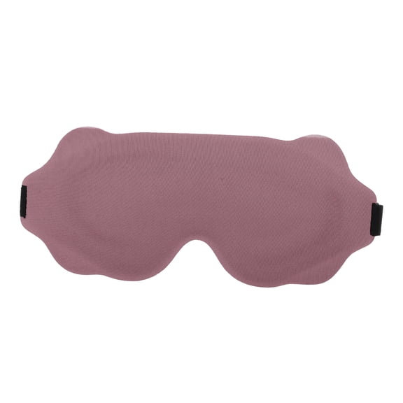 Unique Bargains 1 Pc Wave Shape 3D Eye Mask Soft 3D Eye Shade Cover for Rest for Travel Cameo