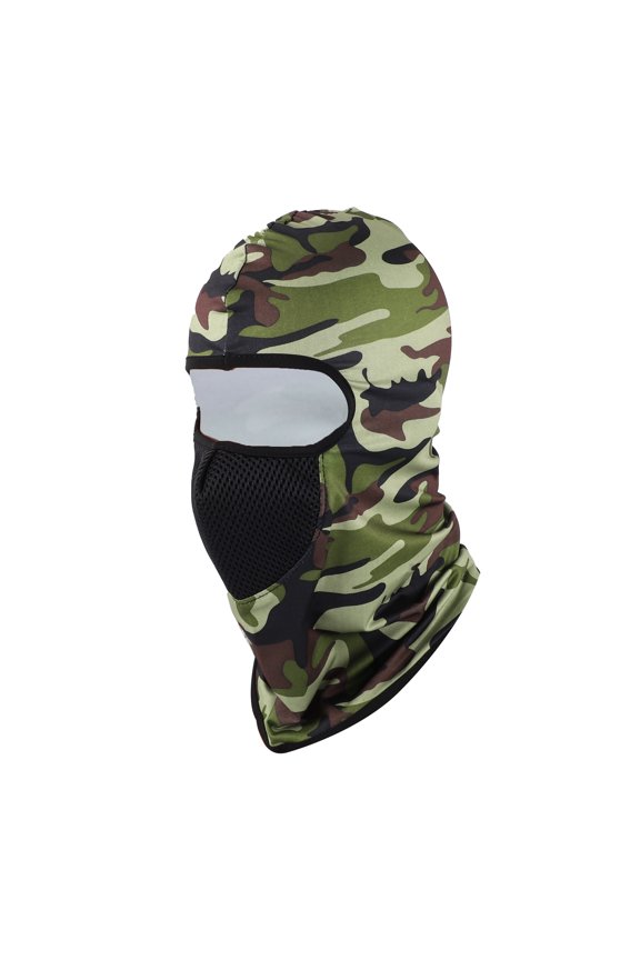 1 Pc Camouflage Balaclava Face Mask Army Green
