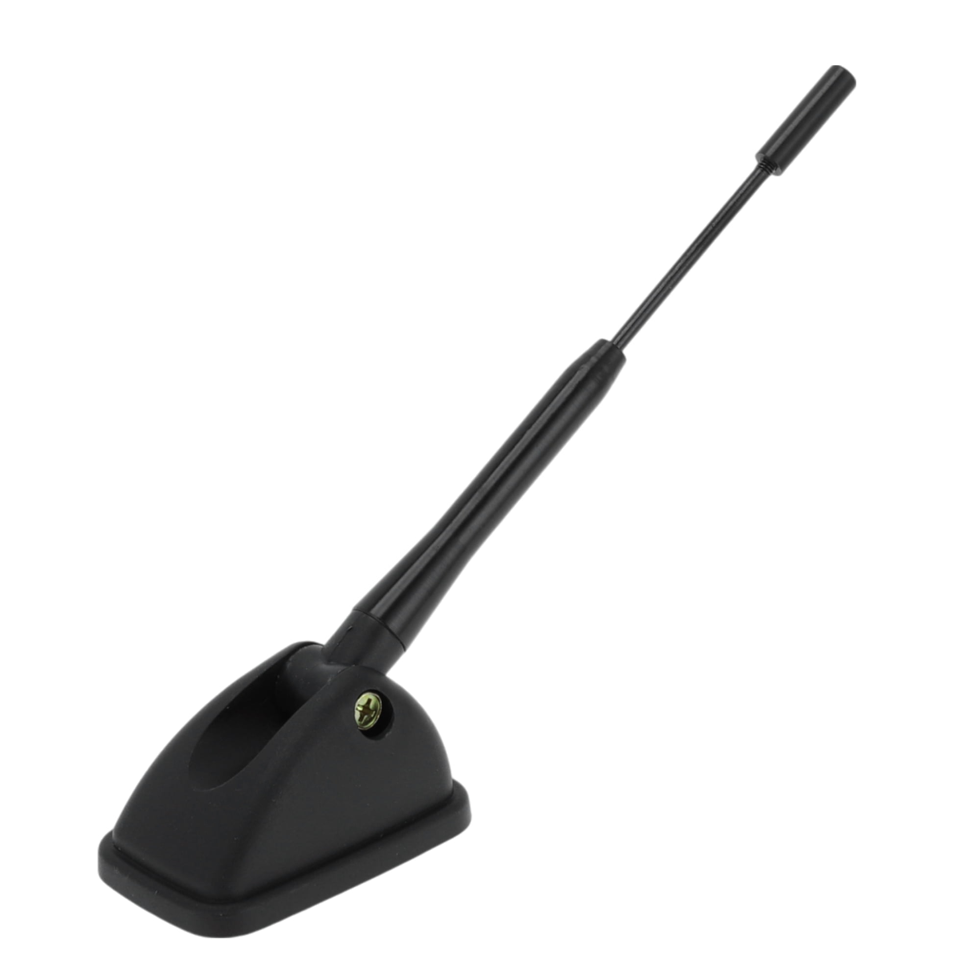 Unique Bargains 1 Pc Car Truck Dummy Antenna with Base Black ABS Roof Mount
