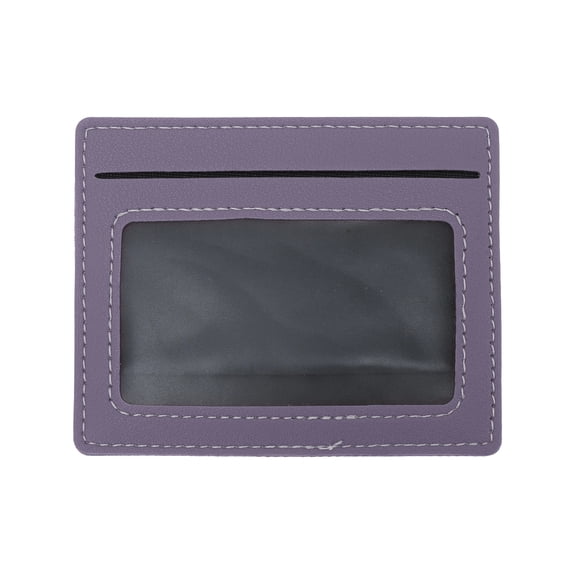Unique Bargains 1 Pc Card Holder Durable Multi-slot Card Case Purple
