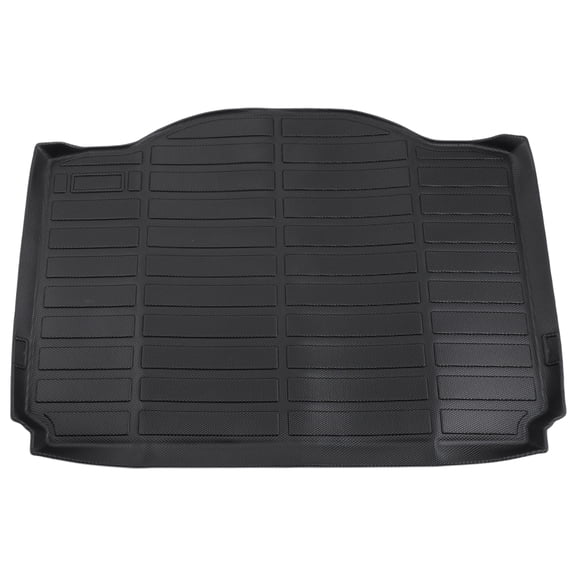 Unique Bargains 1 Pc Cargo Liner Rear Trunk Mat for Chevy Trax 2014-2022 for Buick Encore 2013-2022 Rear Trunk Cargo Luggage Boot Tray Mat Black TPE Long Grid Pattern