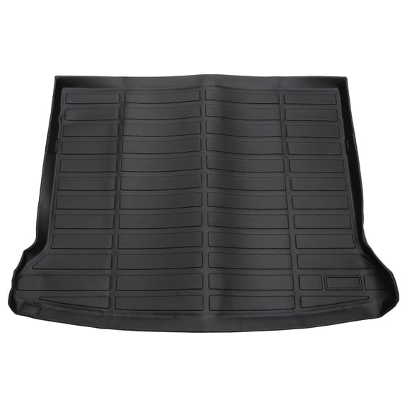Unique Bargains 1 Pc Cargo Liner Rear Trunk Mat for Mazda CX-30 2020-2025 Anti-Slip TPE Black Rear Trunk Cargo Luggage Boot Tray Mat Long Grid Pattern