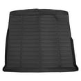 thumbnail image 1 of Unique Bargains 1 Pc Cargo Liner Rear Trunk Mat for Volkswagen Tiguan 5Seat 2018-2024 TPE Black Trunk Cargo Luggage Boot Tray Mat Flat Face Long Stripe Pattern, 1 of 7