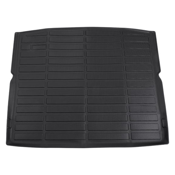 Unique Bargains 1 Pc Cargo Liner Rear Trunk Mat for BMW X1 U11 2023-2024 Rear Trunk Cargo Luggage Boot Tray Mat Black TPE Long Grid Pattern