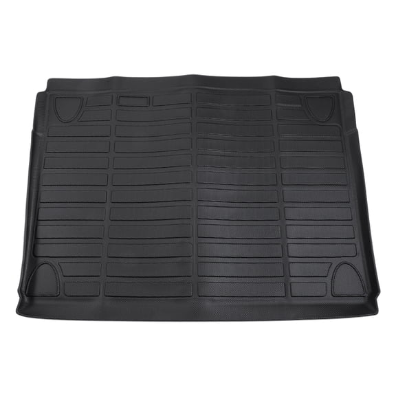 Unique Bargains 1 Pc Cargo Liner Rear Trunk Mat for Ford Bronco 4 Door 2021-2025 Rear Trunk Cargo Luggage Boot Tray Mat Black TPE Long Grid Pattern