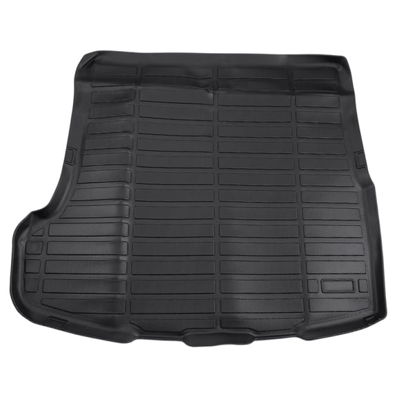 Unique Bargains 1 Pc Cargo Liner Rear Trunk Mat for Genesis G70 2019-2024 Rear Trunk Cargo Luggage Boot Tray Mat Black TPE Long Grid Pattern