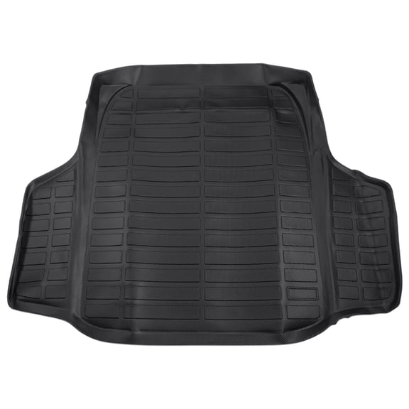 Unique Bargains 1 Pc Cargo Liner Rear Trunk Mat for Honda Accord 2013-2017 Rear Trunk Cargo Luggage Boot Tray Mat Black TPE Long Grid Pattern