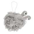 thumbnail image 1 of Unique Bargains 1 Pc Cartoon Bath Shower Loofah Sponge Body Puffs for Bathroom 5.51"x4.72" Gray, 1 of 6