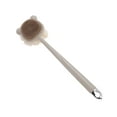 thumbnail image 1 of Unique Bargains 1 Pc Cartoon Long Handle Double-sided Bath Brush Back Scrubber Gray, 1 of 6